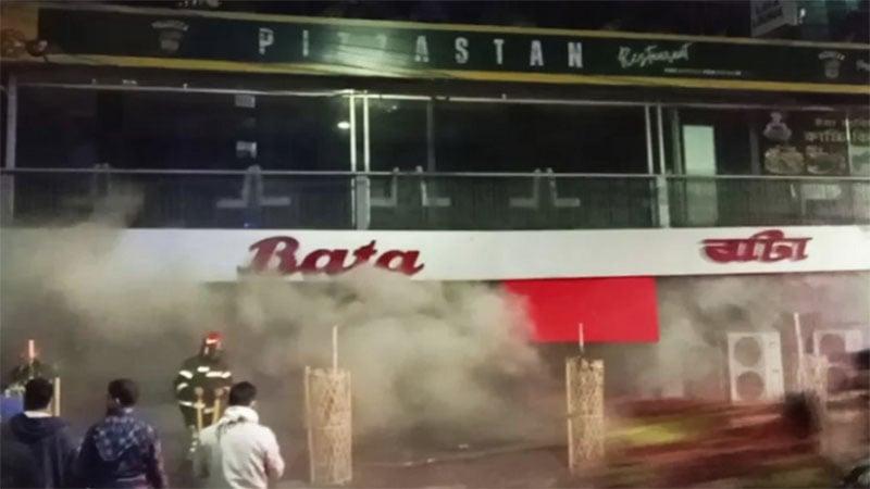 Fire at Mirpur Bata showroom brought under control